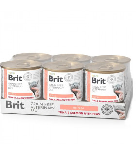 Brit VD Gato Renal Húmedo 6x200g